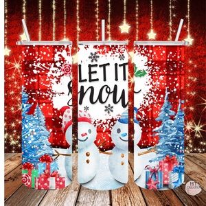 Christmas Tumbler “Let It Snow”